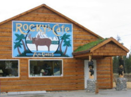 Rocky's Cafe outside