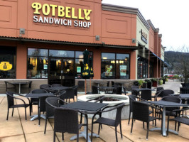 Potbelly inside