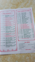 Super Chopsticks Chinese menu