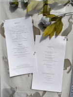 My Place By The Sea menu