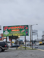 Ponzetti's Pizza Subs outside