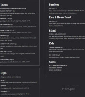 The Spot menu