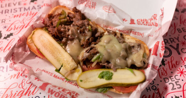 Charleys Cheesesteaks food