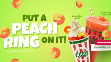 Rita's Italian Ice Frozen Custard food