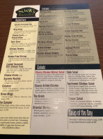 Nick's Hometown Grill menu