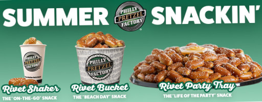 Philly Pretzel Factory food