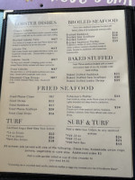 Lobster Trap menu