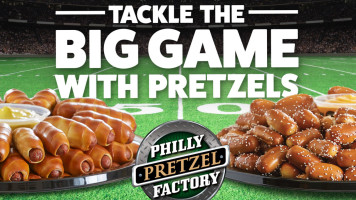 Philly Pretzel Factory food