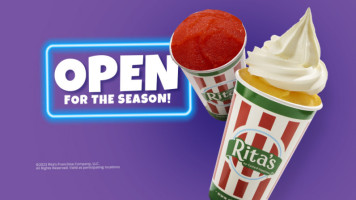 Rita's Italian Ice Frozen Custard food