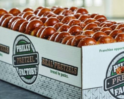 Philly Pretzel Factory food