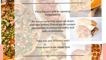 Pizza Factory food