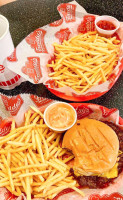 Freddy's Frozen Custard Steakburgers food