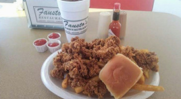 Fausto's Fried Chicken food