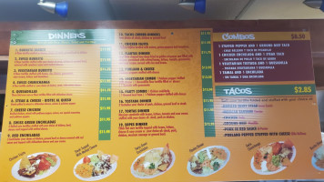 Boss Burrito menu