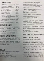 Carmelas Pizza Italian menu