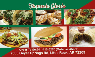 Tacos La Gloria food