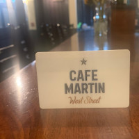 Cafe Martin West Street inside