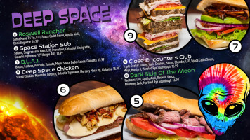 Alien Cafe food