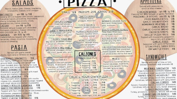 Saucy Mama's Pizzeria menu