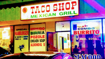 Taco Shop Mexican Grill outside