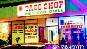 Taco Shop Mexican Grill outside