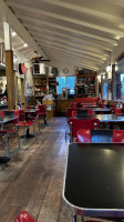 The Red Hut Café inside