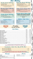 Mayflower Seafood menu