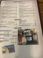 Allison's Country Cafe menu