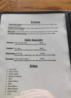 Howards menu