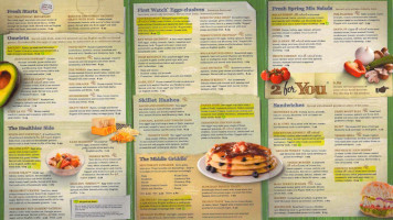 First Bite Cafe menu