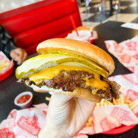 Freddy's Frozen Custard Steakburgers food