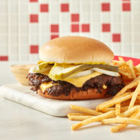 Freddy's Frozen Custard Steakburgers food