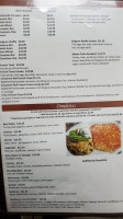 Cafe Amri menu