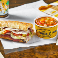 Potbelly inside