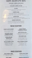 Pappadeaux Seafood Kitchen menu