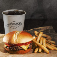 Wayback Burgers food