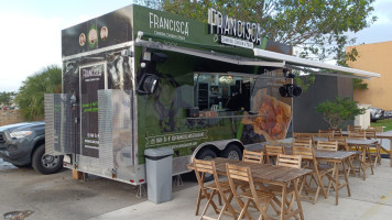 Francisca Charcoal Chicken Meats Kendall (food Truck) inside