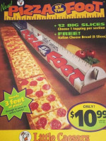 Little Caesars Pizza menu