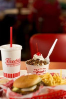 Freddy's Frozen Custard Steakburgers food