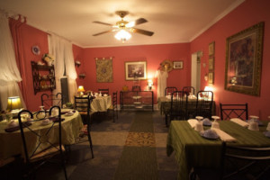 Linens Lace Tea Room inside