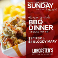 Lancaster's Bbq Wings food