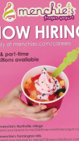 Menchie's Frozen Yogurt food