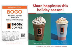 Biggby Coffee Drive Thru food