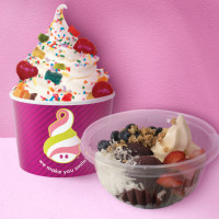 Menchie's Frozen Yogurt food