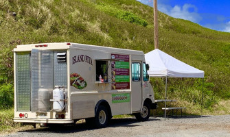 Island Pita Food Truck inside