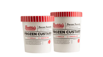 Freddy's Frozen Custard Steakburgers food