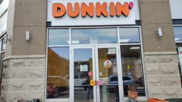 Dunkin' outside