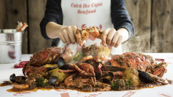 Crab Du Jour Cajun Seafood food