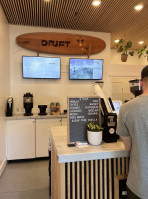 Drift Coffee inside