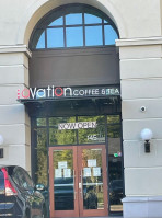 Ovation Coffee Tea outside